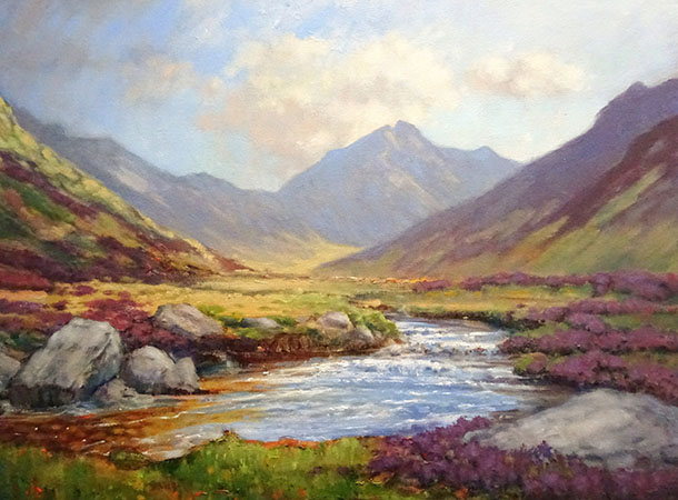 Painting of Glen Sannox